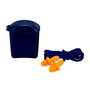 3M 7100335063 Tapones Oído Reutilizables Espuma con Cordón SNR-26DB Caja Almacenamiento