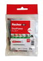 FISCHER DUOPOWER 5X25 con tornillo, 25 unidades