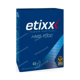 ETIXX Hmb 1000 60 Comp. | Favorece el Crecimiento Muscular y Evita Degradación | Suplemento HMB