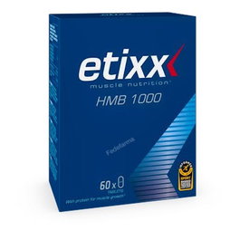 ETIXX Hmb 1000 60 Comp. | Favorece el Crecimiento Muscular y Evita Degradación | Suplemento HMB