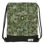 Bolsa Mochila con Cuerdas Kelme Travel Negro Verde 35 x 40 x 1 cm