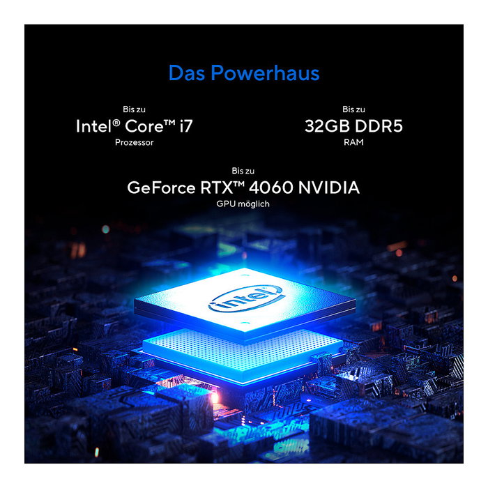 ASUS ExpertCenter P5 Mini Tower PC, Intel Core i5-13420H (13ª Gen), 16 GB RAM DDR5, SSD 512 GB, DVD±RW, Wi-Fi 6, Windows no incluido, P500MV-13420H2840