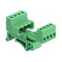 DeLOCK 66079 Bloque de terminales 4 pin angulado