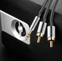 Vention Cable Estéreo BCFBH Jack 3.5mm TRRS a 2x RCA Macho, 2m, Negro