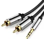 Vention Cable estéreo BCFBH Jack 3.5 mm macho a 2x RCA macho 2 metros negro