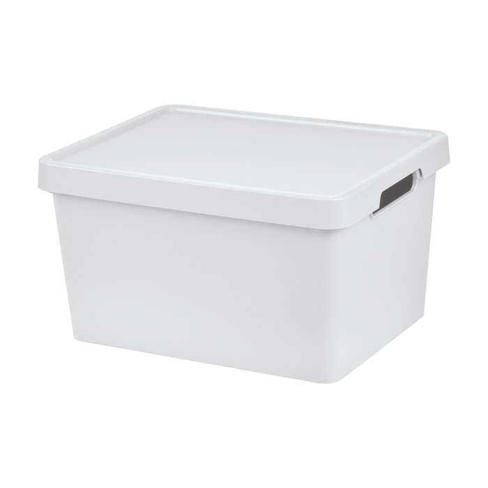 Inde Caja Almacenaje Maya Blanca 16.2L 36x28x20 cm (10 Unidades)