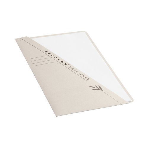 Djois Subcarpeta de Cartulina Ecológica Din A4 con Bolsa Frontal, Pack de 10