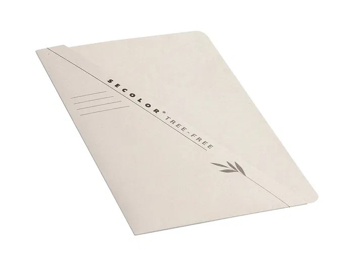 Djois Subcarpeta Cartulina 226 g/m2 Din A4 Ecológica Bolsa Frontal Crema Pack 10 Unidades