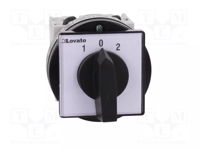 LOVATO ELECTRIC Interruptor Reversible 20A 1-0-2