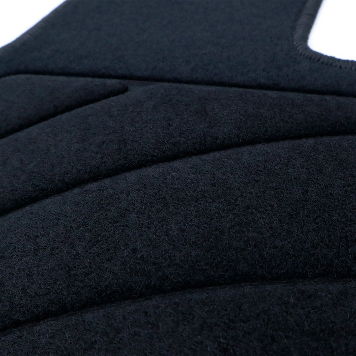 OCC Design Alfombrilla a Medida Peugeot 3008 (2016-Presente) con Ribete Azul