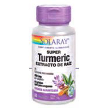 SOLARAY Super Turmeric 30 Cápsulas de 300 mg