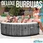 Spa Hinchable Intex Purespa Greywood Deluxe 28442EX 6 plazas 220-240 V 1741 l/h 1089 L