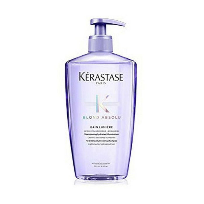 Kerastase Champú Blond Absolu Bain Lumiere 500ml para Cabello Rubio - Cuidado y Luminosidad Kerastase Champú Blond Absolu Bain Lumiere 500ml para Cabello Rubio - Cuidado y Luminosidad