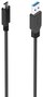 Aisens Cable USB 3.1 Gen2 USB-C a USB-A Negro 2m 10Gbps 3A
