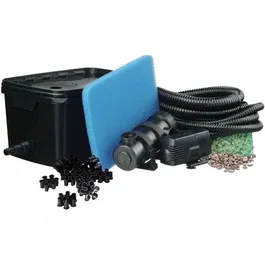 Ubbink Filtro FiltraPure 2000 Kit de Filtración Mecánica, Biológica y UVC para Tanques de Agua