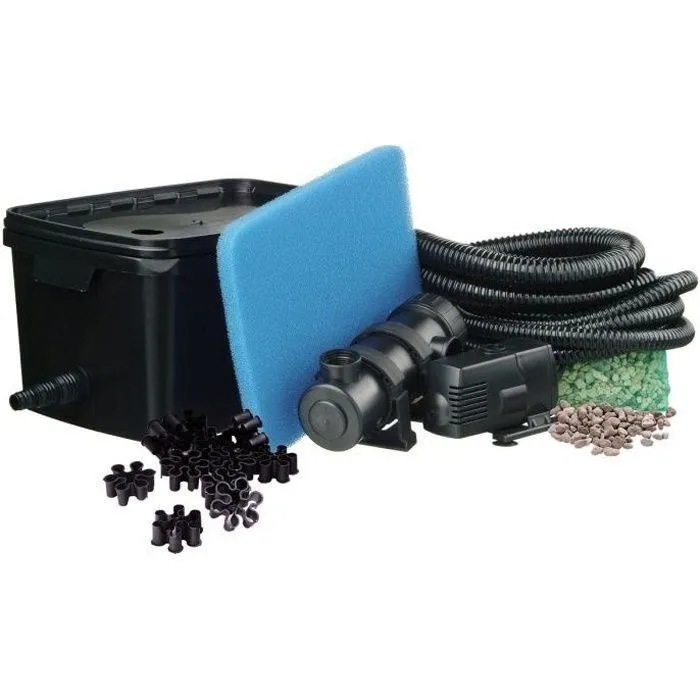 Ubbink Filtro FiltraPure 2000 Kit de Filtración Mecánica, Biológica y UVC para Tanques de Agua Ubbink Filtro FiltraPure 2000 Kit de Filtración Mecánica, Biológica y UVC para Tanques de Agua
