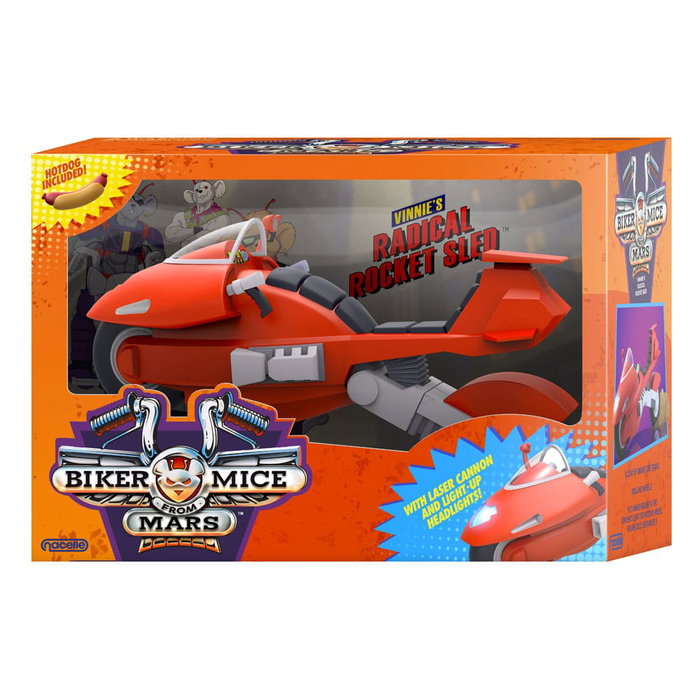 Los motorratones de Marte Vehículo Vinnie's Radical Rocket Sled 25 cm