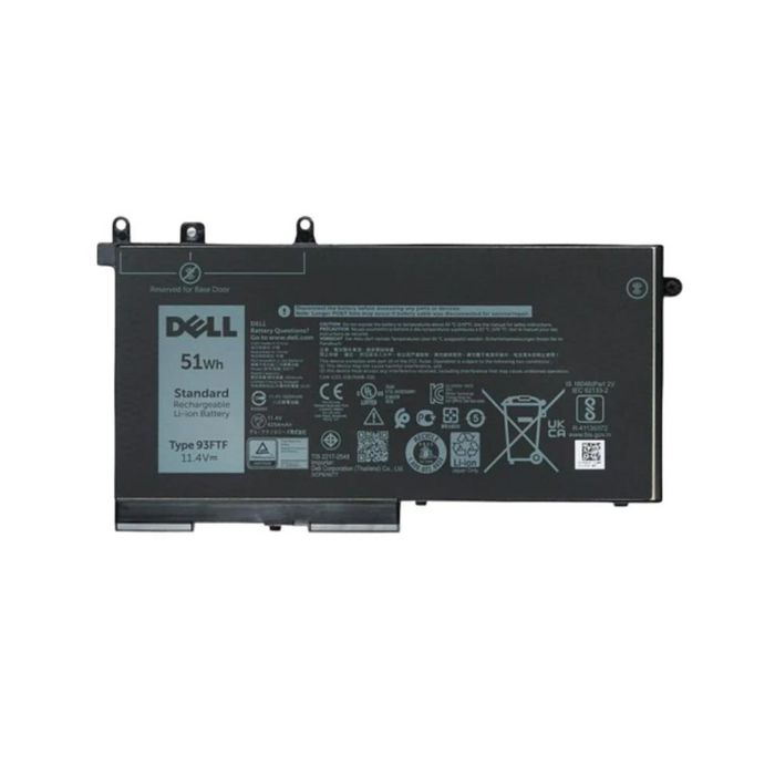 Dell Batería de iones de litio de 3 celdas de 51 WHr para portátiles Latitude Dell Batería de iones de litio de 3 celdas de 51 WHr para portátiles Latitude