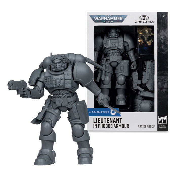 Warhammer 40,000 Figura Lieutenant in Phobos Armor (Space Marine) (AP) 18 cm