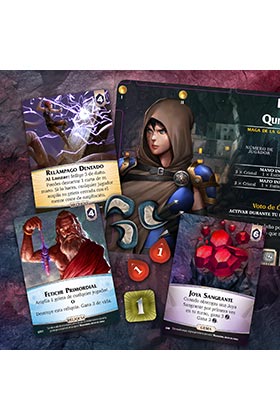 Aeon's End: La Guerra Eterna - Juego de Mesa Cooperativo de Construcción de Mazos (Estandar, 1-4 jugadores, 60 minutos, Edad 14+)