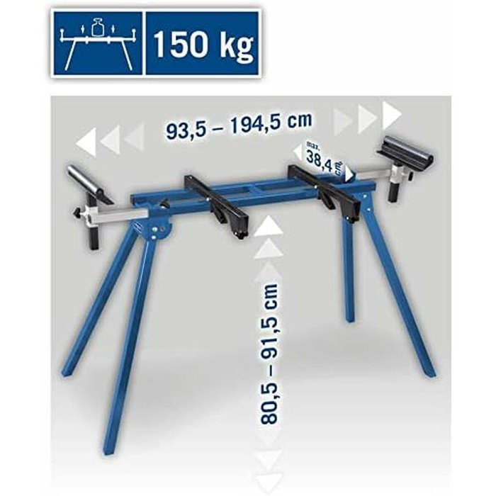Scheppach Soporte universal para sierra ingletadora UMF1550 Scheppach Soporte universal para sierra ingletadora UMF1550