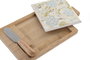 DKD Home Decor Set de 3 Tablas de Aperitivo Bambú y Gres Ivy&Daisy 2022