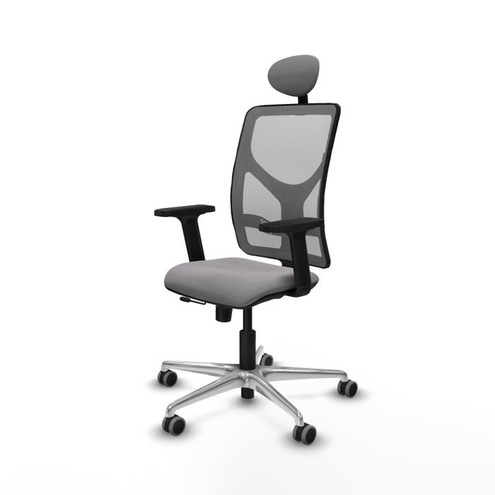 PIQUERAS Y CRESPO Silla de oficina Motilla Gris con mecanismo Sincro/Traslack PIQUERAS Y CRESPO Silla de oficina Motilla Gris con mecanismo Sincro/Traslack