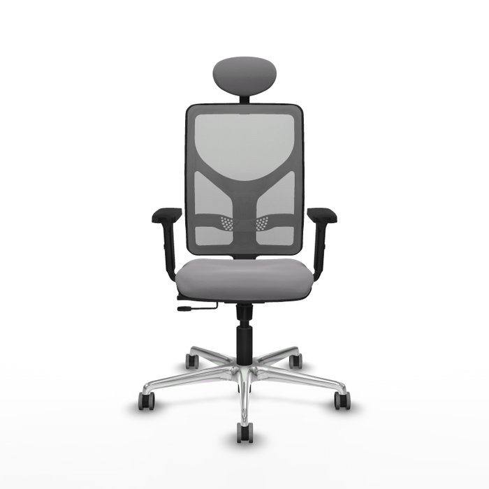 PIQUERAS Y CRESPO Silla de oficina Motilla Gris con mecanismo Sincro/Traslack PIQUERAS Y CRESPO Silla de oficina Motilla Gris con mecanismo Sincro/Traslack