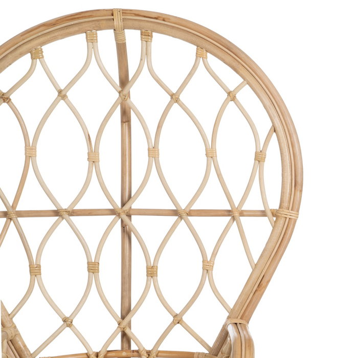 Sillón Natural Ratán Salón 90 X 73 X 142,50 cm