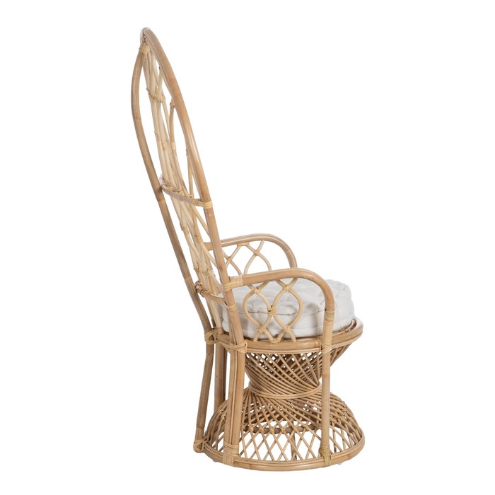 Sillón Natural Ratán Salón 90 X 73 X 142,50 cm