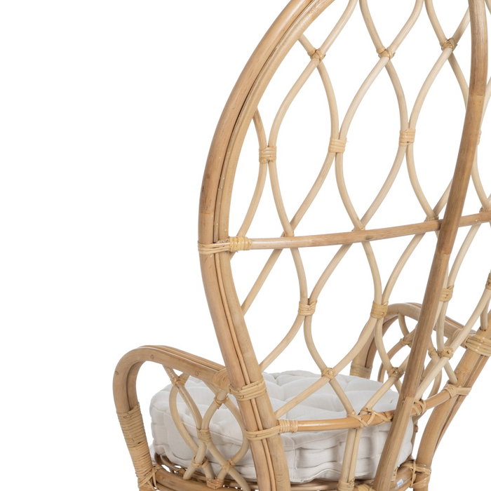 Sillón Natural Ratán Salón 90 X 73 X 142,50 cm