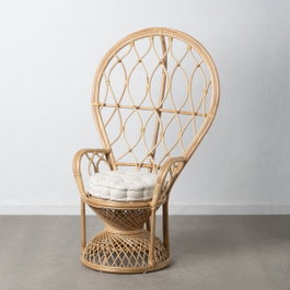 Ixia Sillón de Salón Natural en Ratán