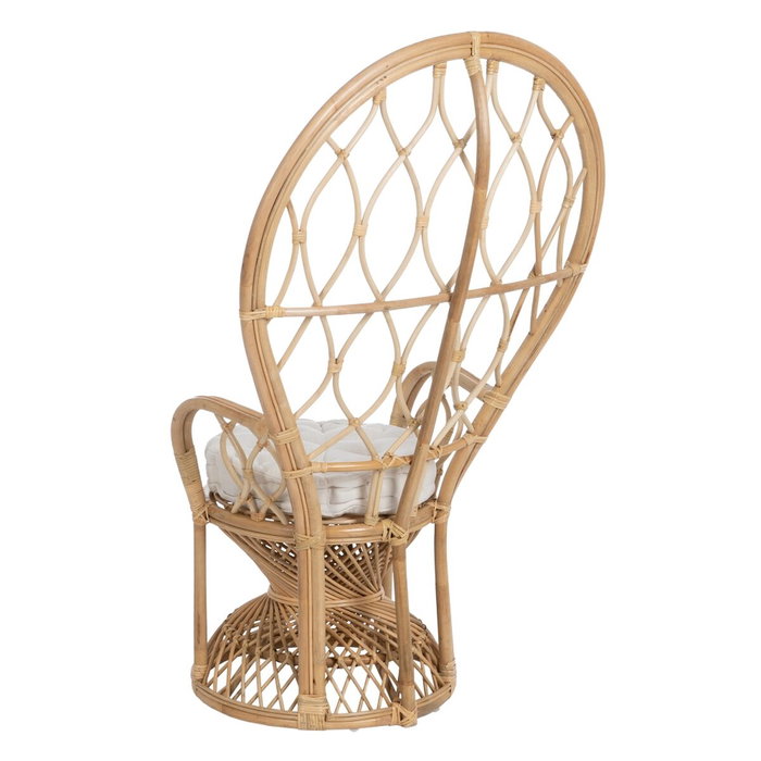 Ixia Sillón de Salón Natural en Ratán