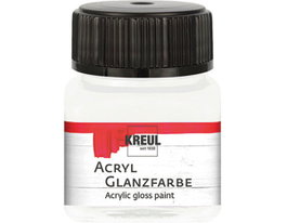 Kreul Pintura acrílica brillante blanco 20ml