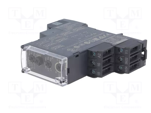 SCHNEIDER ELECTRIC Relé de tiempo Zelio Time DPDT 250VAC/8A 12-240VAC
