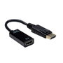 VALUE - Adapter KBL 4K, Adaptador DisplayPort a HDMI 1.2, 4K UHD 3840x2160, Pasivo, Longitud 0.15 m, Macho-Hembra, Negro, Referencia 12.99.3139