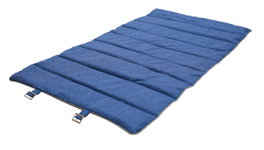 Kerbl Esterilla de Viaje Marie Gris/Azul 112x67cm