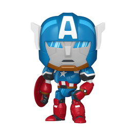 Funko Pop! 86653 Captain America Mech figura vinilo What If...? de Marvel para coleccionistas