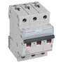 Legrand TX3 Disyuntor en miniatura 25A 3-polig Tipo B 6kA 400VAC