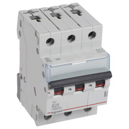 Legrand TX3 LS-Schalter B 25A 3-polig 6kA 400VAC 3TE