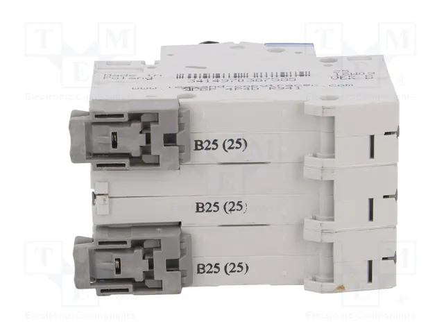 Legrand TX3 Disyuntor en miniatura 25A 3-polig Tipo B 6kA 400VAC