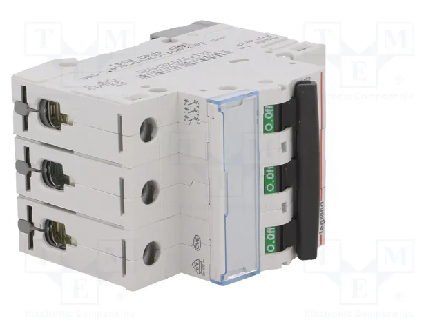 Legrand TX3 Disyuntor en miniatura 25A 3-polig Tipo B 6kA 400VAC