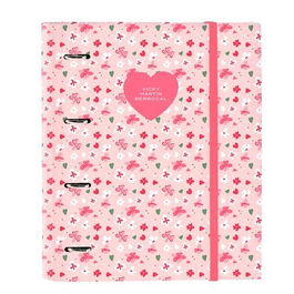 Safta Carpeta De Anillas 4x35 mm A4 C-Recambio 100H 80gr 5x5 C-Separadores T-Duras Vmb "In Bloom"