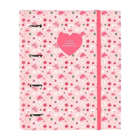 Safta Carpeta De Anillas 4x35 mm A4 C-Recambio 100H 80gr 5x5 C-Separadores T-Duras Vmb "In Bloom" Safta Carpeta De Anillas 4x35 mm A4 C-Recambio 100H 80gr 5x5 C-Separadores T-Duras Vmb "In Bloom"