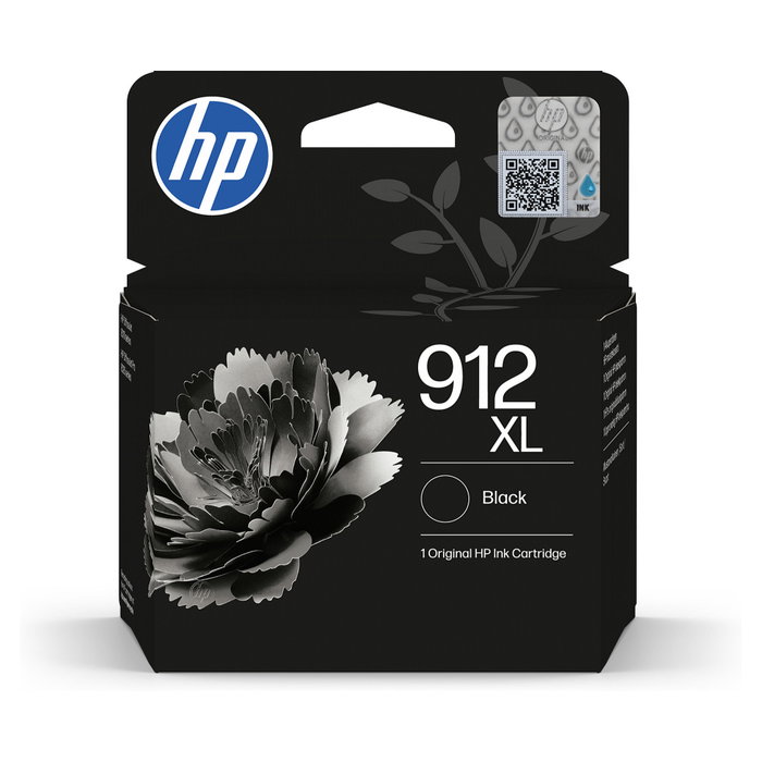 HP 912XL Cartucho de Tinta Original Negro de Alto Rendimiento HP 912XL Cartucho de Tinta Original Negro de Alto Rendimiento