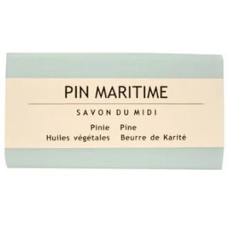 SAVON DU MIDI Jabón en pastilla de pino marítimo BIO 100g SAVON DU MIDI Jabón en pastilla de pino marítimo BIO 100g