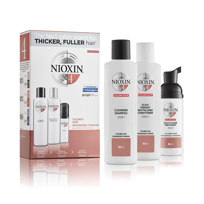 Nioxin Trial Kit 4 Set Nioxin Trial Kit 4 Set