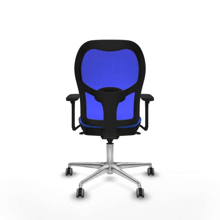 PIQUERAS Y CRESPO Silla de oficina Jorquera Azul con Brazos 3D PIQUERAS Y CRESPO Silla de oficina Jorquera Azul con Brazos 3D