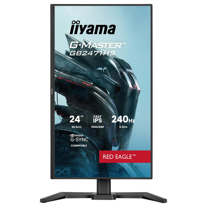 iiyama G-Master GB2471HS-B1 Red Eagle 23.8 Full HD Fast IPS 240Hz Black iiyama G-Master GB2471HS-B1 Red Eagle 23.8 Full HD Fast IPS 240Hz Black