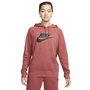 Sudadera con Capucha Mujer Nike Essential Rojo Carmesí